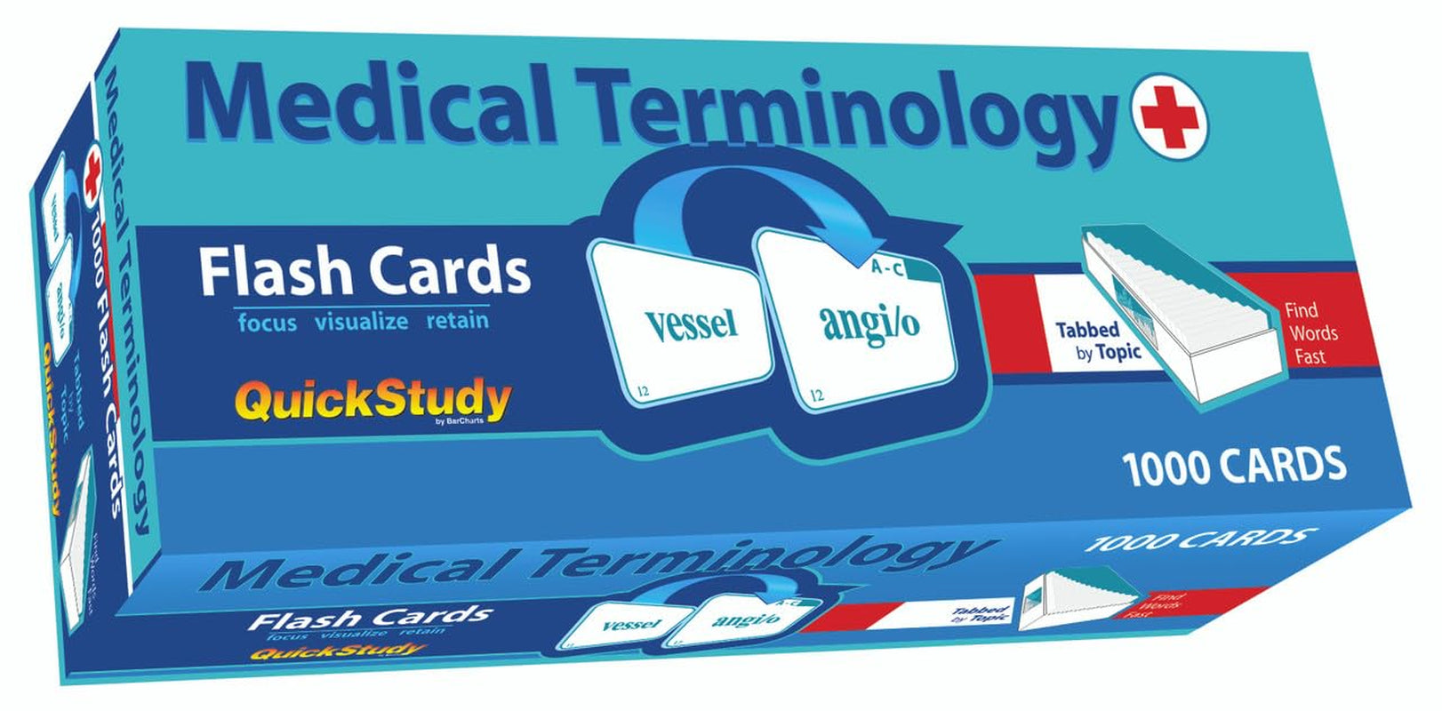 Medical Terminology 1000 Flash Cards: a Quickstudy Tool