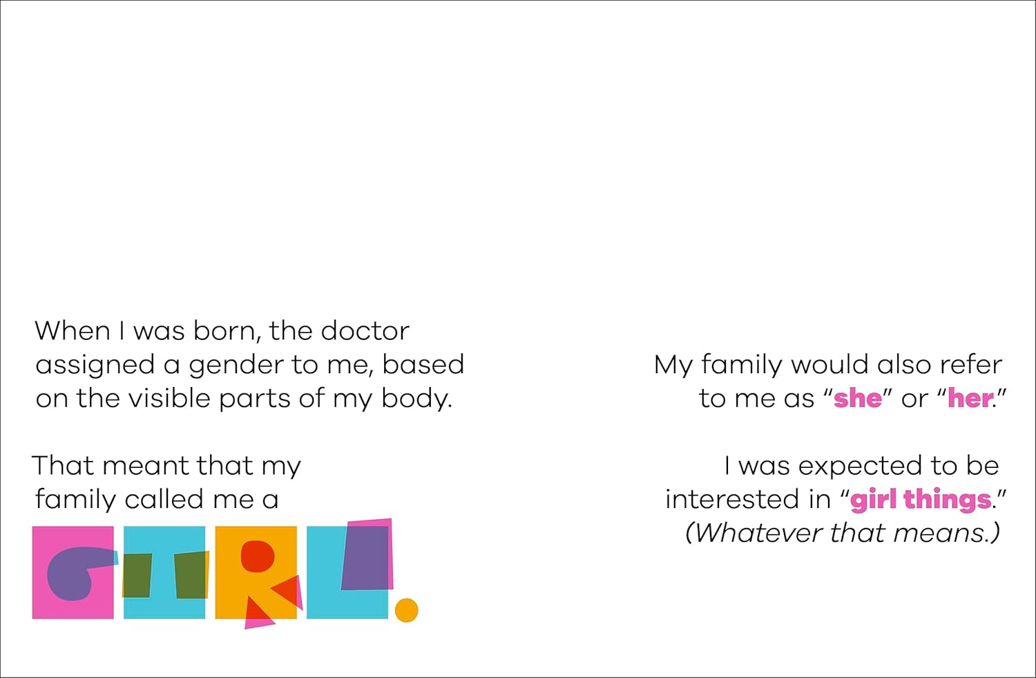 A Kids Book about Gender