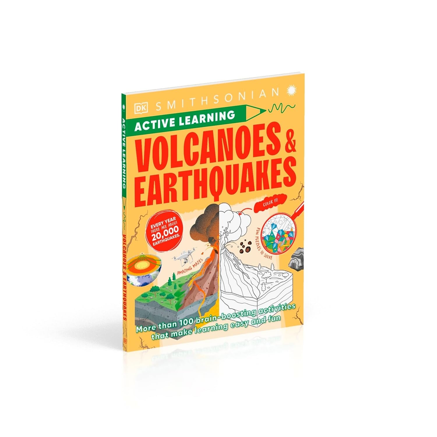 Volcanoes and Earthquakes: More than 100 Brain-Boosting Activities That Make Learning Easy and Fun (DK Active Learning)