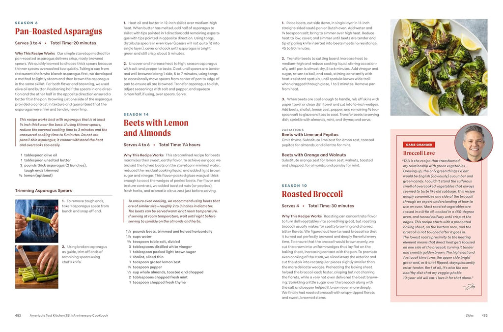 America'S Test Kitchen 25Th Anniversary Cookbook: 500 Recipes That Changed the Way America Cooks