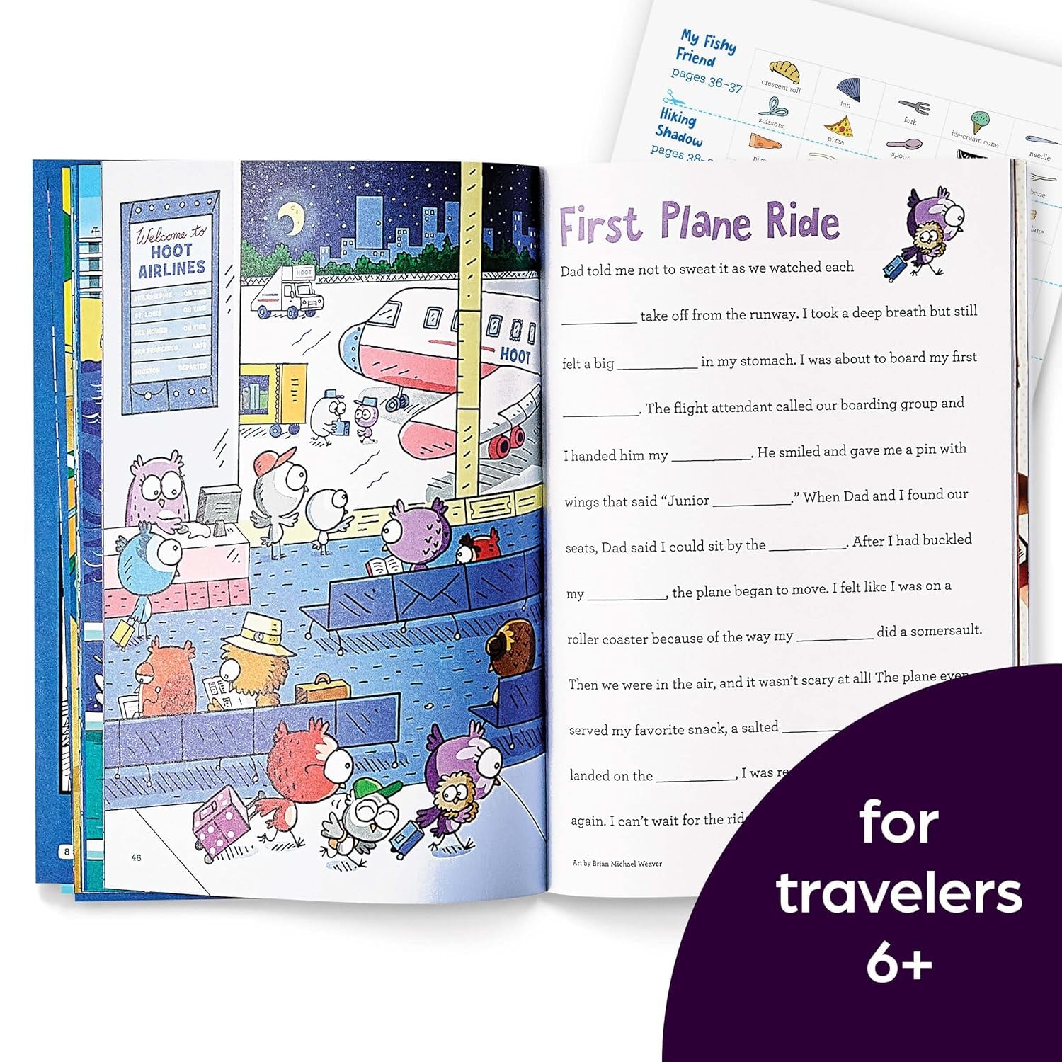 Silly Sticker Stories: Travel: Sticker Book for Kids 69 with Hidden Pictures Puzzles and Fill-In-The-Blank Stories for Road Trips, Flights and ... Hidden Pictures Silly Sticker Stories)