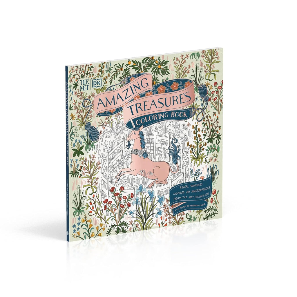 The Met Amazing Treasures Coloring Book: Reveal Wonders Inspired by Masterpieces from the Met Collection (DK the Met)